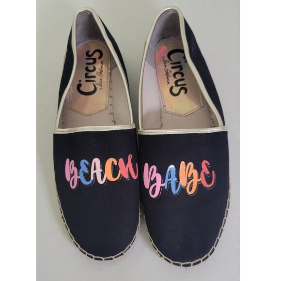 Circus By Sam Edelman Shoes Womens Size 8.5 Espadrilles Beach Babe Coastal Vibes - Picture 1 of 8